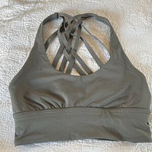 Lululemon Free to be Moved Bra Grey Sage 4